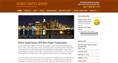 Desktop Screenshot of detroitshuttleservice.com